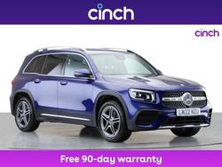 Blue Used 2022 Mercedes GLB200 AMG line SUV | £20,999 (Good price)