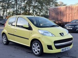 Yellow Used 2009 Peugeot 107 Hatchback | £1,795 (Good price)
