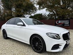White Used 2017 Mercedes E220 AMG line Sedan | £16,450 (Fair price)