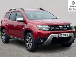 Red Used 2022 Dacia Duster Prestige SUV | £15,158 (Fair price)