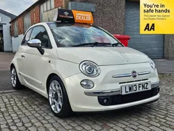 Pearl white Used 2013 Fiat 500 Hatchback | £5,495 (Good price)