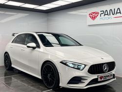 White Used 2018 Mercedes A250 AMG line Hatchback | £15,990 (Expensive)