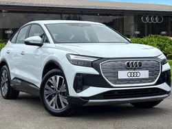 White New 2025 Audi Q4 Sportback e-tron Sport SUV | £44,485 (Fair price)
