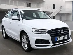 White Used 2017 Audi Q3 S-Line SUV | £14,799 (Fair price)