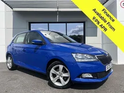 Blue Used 2020 Skoda Fabia SE L Hatchback | £10,795 (Fair price)