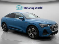 Blue Used 2021 Audi e-tron S-Line SUV | £23,600 (Good price)