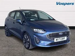 Blue Used 2022 Ford Fiesta Titanium Hatchback | £18,400 (A bit pricey)