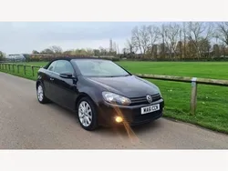 Black Used 2011 VW Golf Cabriolet SE Cabriolet | £4,495 (Fair price)