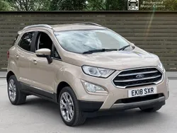 Beige Used 2018 Ford Ecosport Titanium SUV | £8,995 (Fair price)
