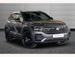 Grey Used 2022 VW Touareg Black Edition SUV | £42,495 (Fair price)