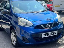 Blue Used 2013 Nissan Micra Visia Hatchback | £3,485 (Fair price)