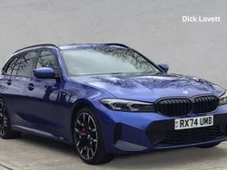 Blue Used 2024 BMW 320 M Sport Estate | £36,250 (Expensive)