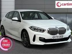 White Used 2020 BMW 120 M Sport Hatchback | £20,399 (Fair price)