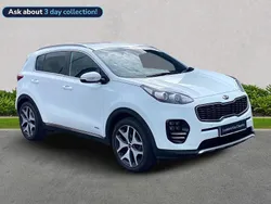 Grey Used 2017 Kia Sportage GT-Line SUV | £11,299 (Fair price)