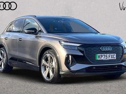 New 2025 Audi Q4 e-tron Black Edition SUV | £41,454