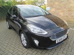 Black Used 2018 Ford Fiesta Zetec Hatchback | £7,891 (Fair price)