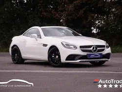 White Used 2016 Mercedes SLC200 AMG line Cabriolet | £15,699 (Fair price)
