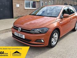 Orange Used 2018 VW Polo SE Hatchback | £6,500 (Fair price)