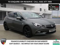 Grey Used 2018 Vauxhall Astra SRi Hatchback | £7,180 (Fair price)