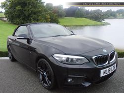 Black Used 2018 BMW 218 M Sport Cabriolet | £13,000 (Fair price)