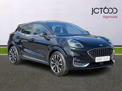 Black Used 2023 Ford Puma Gen-E ST-Line SUV | £19,900