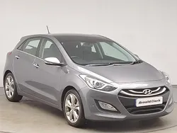 Grey Used 2013 Hyundai i30 Premium Hatchback | £7,998 (A bit pricey)