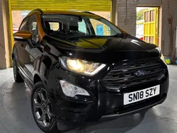 Black Used 2018 Ford Ecosport ST-Line SUV | £7,895 (Fair price)
