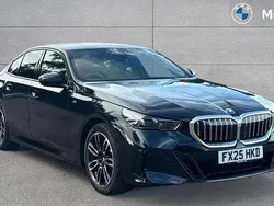 Black Used 2025 BMW 520 M Sport Sedan | £40,695 (Fair price)