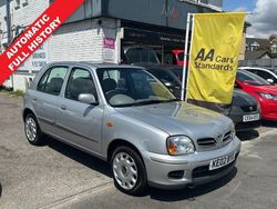 Silver Used 2002 Nissan Micra SE Hatchback | £2,695
