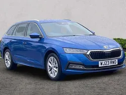 Race blue metallic Used 2023 Skoda Octavia SE L Estate | £21,651 (A bit pricey)