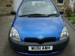 Used 2001 Toyota Yaris Hatchback | £1,190 (Fair price)