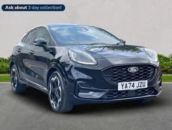 Black Used 2024 Ford Puma ST-Line X Hatchback | £23,250