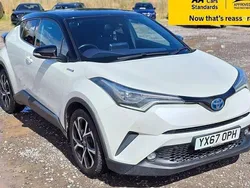 White Used 2017 Toyota C-HR SUV | £12,280 (Fair price)