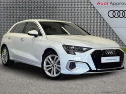 White Used 2022 Audi A3 e-tron Sport Hatchback | £19,194 (Fair price)