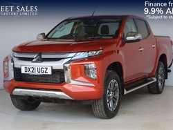 Orange Used 2021 Mitsubishi L200 Warrior Pickup | £20,274 (A bit pricey)