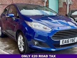 Blue Used 2016 Ford Fiesta Zetec Hatchback | £5,280 (Good price)