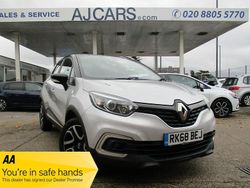 Silver Used 2018 Renault Captur Iconic SUV | £7,750 (Fair price)