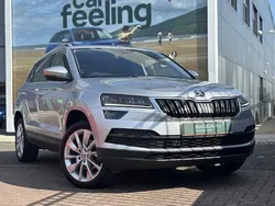 Brilliant silver metallic Used 2021 Skoda Karoq SE L SUV | £19,990