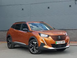 Orange Used 2023 Peugeot e-2008 Allure+ SUV | £14,998 (A bit pricey)