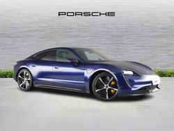 Blue Used 2021 Porsche Taycan Performance Package Sedan | £62,900 (Fair price)