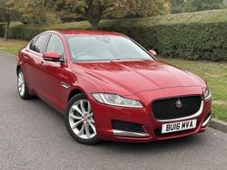 Red Used 2016 Jaguar XF Portfolio Sedan | £6,490 (Fair price)