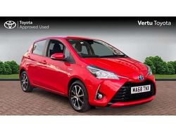 Red Used 2018 Toyota Yaris Hybrid Hatchback | £12,050 (Fair price)