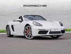 White Used 2021 Porsche Boxster Cabriolet | £49,990