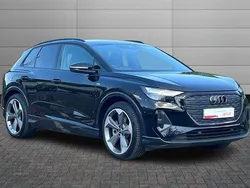 Black Used 2024 Audi Q4 e-tron Black Edition SUV | £37,750 (Fair price)