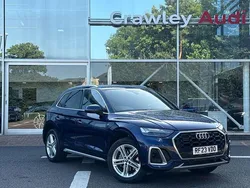 Blue Used 2023 Audi Q5 S-Line SUV | £35,290 (Fair price)