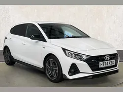 White Used 2024 Hyundai i20 N Line Hatchback | £19,243 (Expensive)