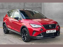 Desire red New 2025 Seat Arona Black Edition SUV | £23,990 (Expensive)
