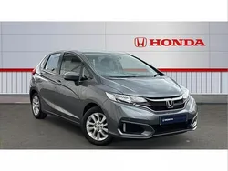 Shining grey metallic Used 2018 Honda Jazz SE Hatchback | £12,781 (Fair price)
