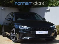 Black Used 2022 Audi A4 Black Edition Estate | £29,495