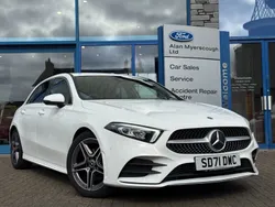 White Used 2021 Mercedes A200 Executive Hatchback | £20,495 (A bit pricey)